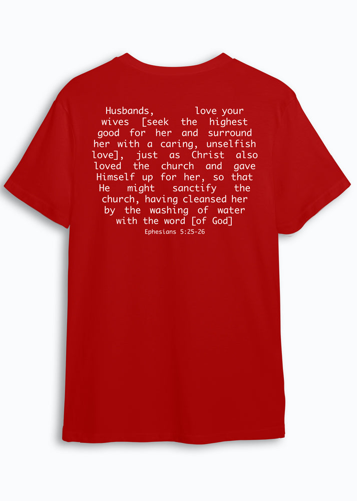 I Love My Wife T-Shirt Red