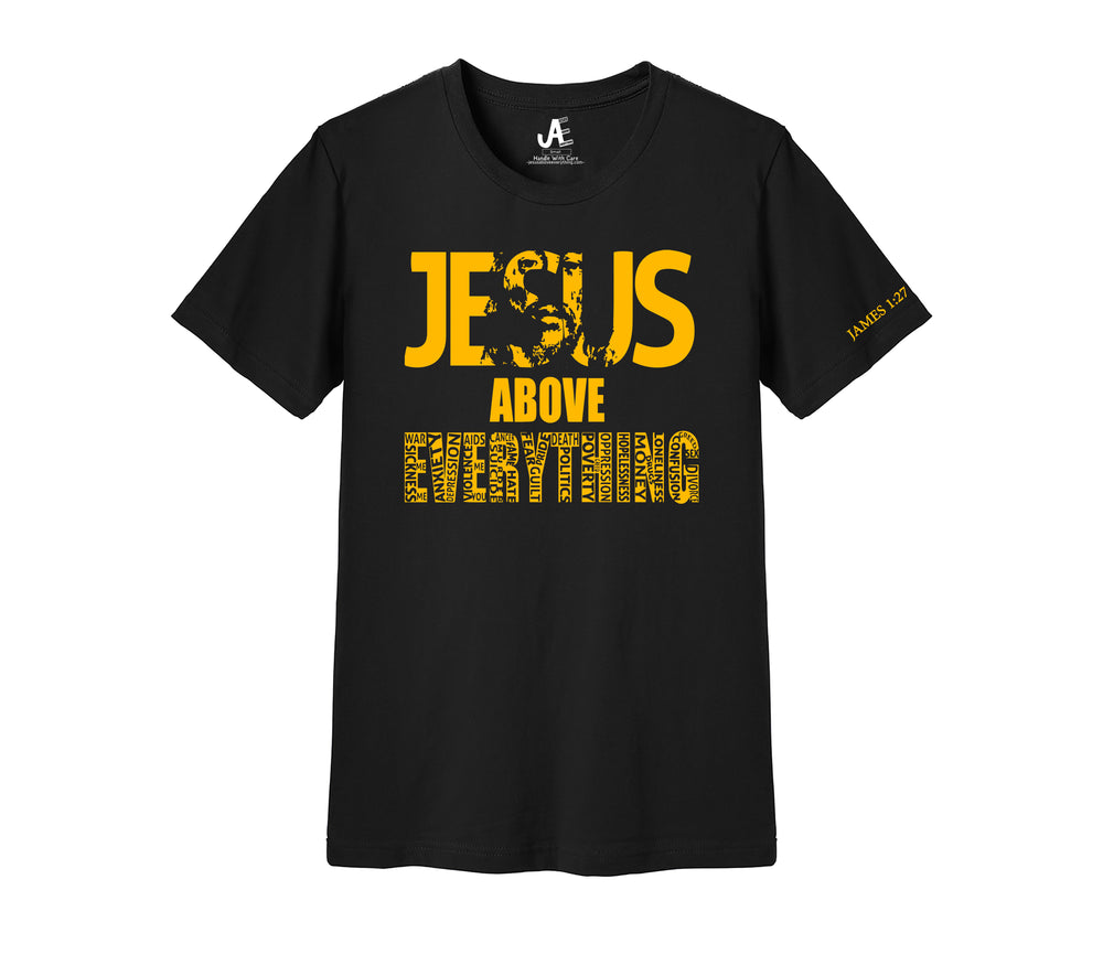 Jesus Above Everything "GOLD  RUSH" T-Shirt