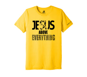 Jesus Above Everything Gold T-Shirt